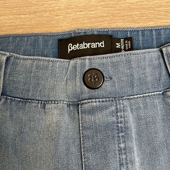 Betabrand Medium Petite Stretchy Jeans Size 8P - Picture 3 of 10
